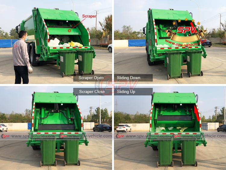 20 CBM Garbage Compactor Truck IVECO - Collecting